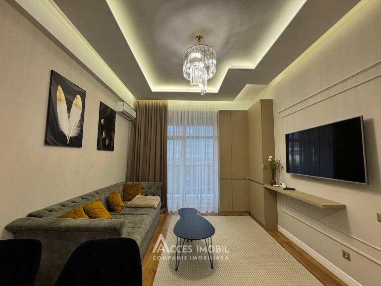 For Rent! New Block! Riscani, Bogdan Voievod street, 2 rooms + living. Premium Repair!: 5