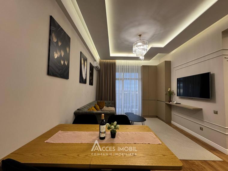 For Rent! New Block! Riscani, Bogdan Voievod street, 2 rooms + living. Premium Repair!: 6