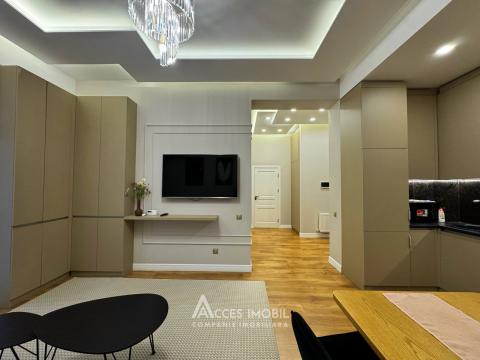 For Rent! New Block! Riscani, Bogdan Voievod street, 2 rooms + living. Premium Repair!: 7