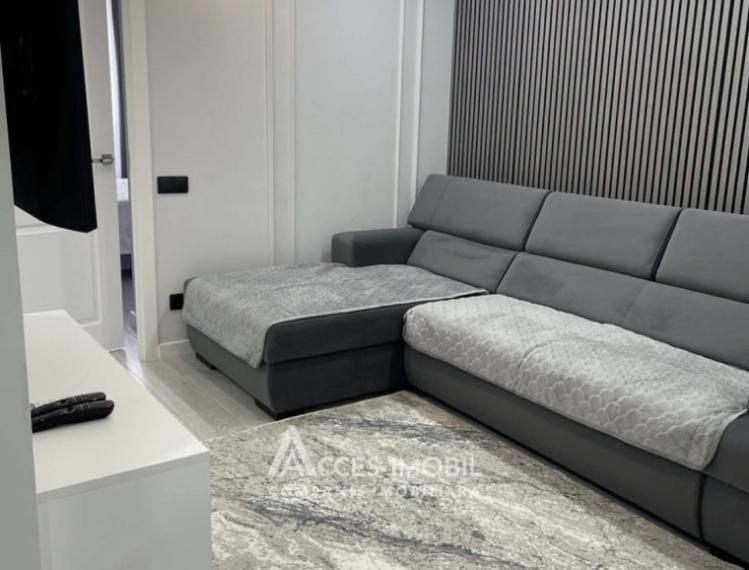 For Rent! New Block! Center, N.Testemitanu street, 1 room + living. Euro Repair!: 3