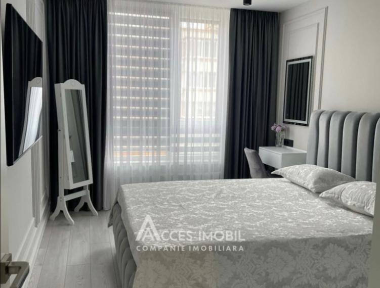 For Rent! New Block! Center, N.Testemitanu street, 1 room + living. Euro Repair!: 4