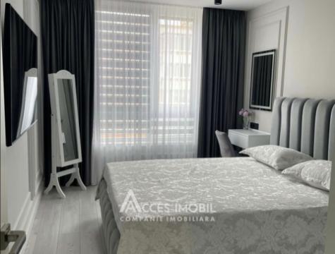 For Rent! New Block! Center, N.Testemitanu street, 1 room + living. Euro Repair!: 4