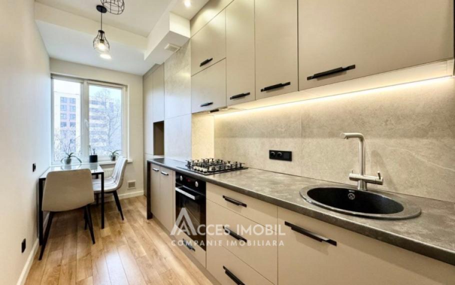 Bloc Nou! str. Dumitru Râșcanu, 1 cameră + living. Euroreparație!: 2