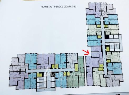 SkyHouse! Botanica, str. Dimineții, 3 camere + living! Varianta Albă! + 2 debarale!: 6