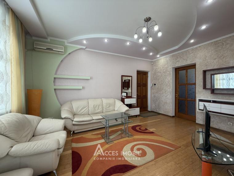 Аренда! Центр, бул. Штефан чел Маре, 2 комнаты + гостиная. Евроремонт!: 3