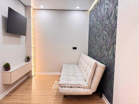 Râșcani, str. Matei Basarab, 2 camere + living. Euroreparație!: 3