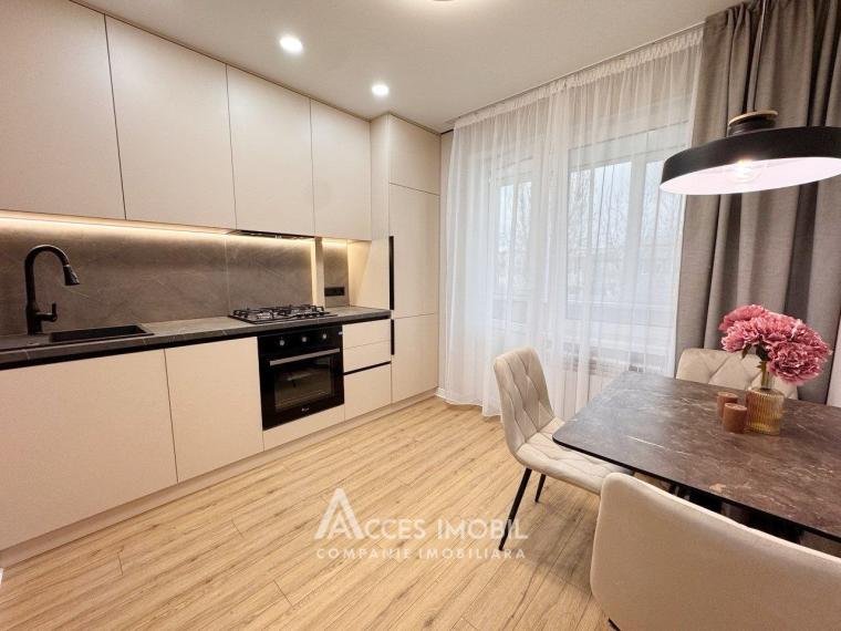 Râșcani, str. Matei Basarab, 2 camere + living. Euroreparație!: 4