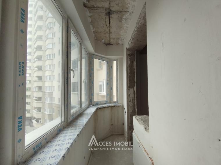 Kirsan! Botanica, str. N. Titulescu, 3 camere + living. Variantă albă!: 9