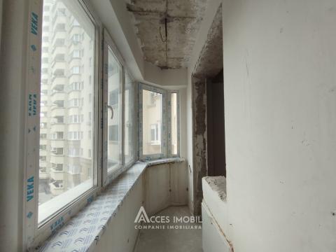 Kirsan! Botanica, str. N. Titulescu, 3 camere + living. Variantă albă!: 9