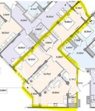 Kirsan! Botanica, str. N. Titulescu, 3 camere + living. Variantă albă!: 10