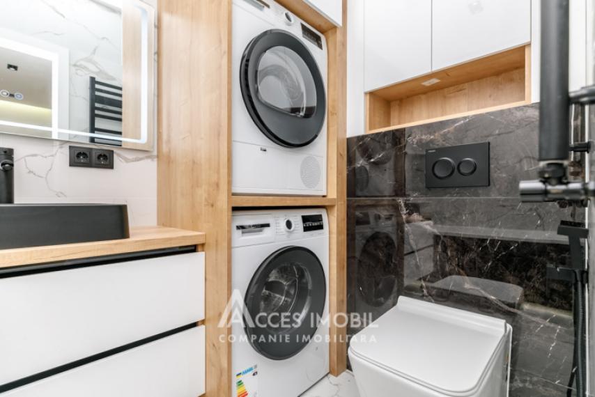 Bloc Nou! Durlești, str. Regina Elisabeta, 1 cameră + living. Euroreparație!: 6