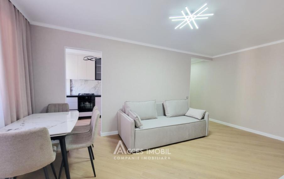 Botanica, bd. Cuza Vodă, 2 camere + living! Euroreparație!: 3