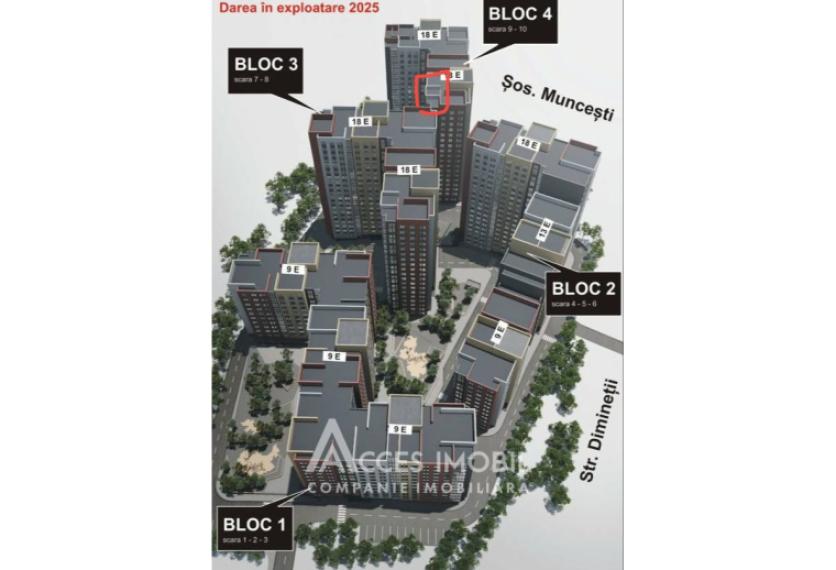 SkyHouse! Botanica, Dimineții street, 2 rooms! White Version!: 5