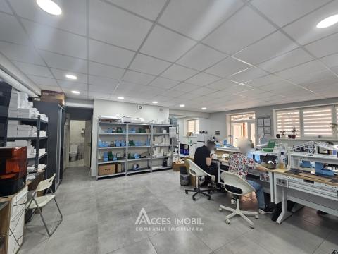 For Rent! Commercial Space 88m2! Center, Valea Trandafirilor street. Autonomous heating!: 1