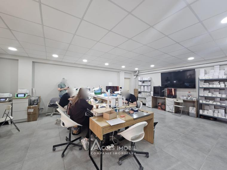 For Rent! Commercial Space 88m2! Center, Valea Trandafirilor street. Autonomous heating!: 4