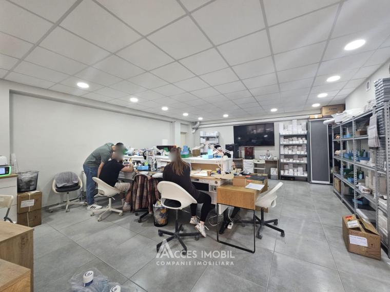 For Rent! Commercial Space 88m2! Center, Valea Trandafirilor street. Autonomous heating!: 5