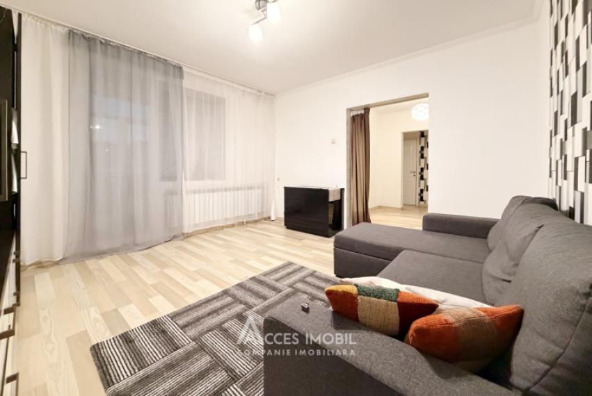 Botanica, str. Grenoble, 2 camere. De mijloc! Euroreparație!: 3