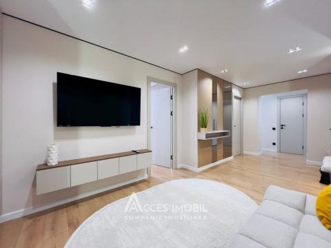 Râșcani, str. Andrei Doga, 2 camere + living. Euroreparație!: 4