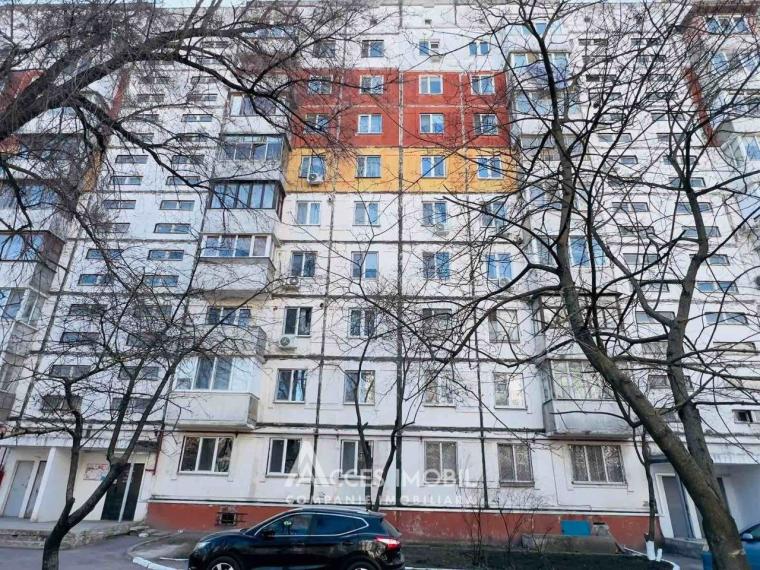 Râșcani, str. Andrei Doga, 2 camere + living. Euroreparație!: 12