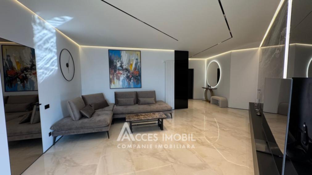 Bloc Nou! Centru, str. Moara Roșie, 3 camere + living. Reparație Premium!: 0