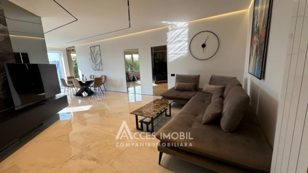 Bloc Nou! Centru, str. Moara Roșie, 3 camere + living. Reparație Premium!: 1