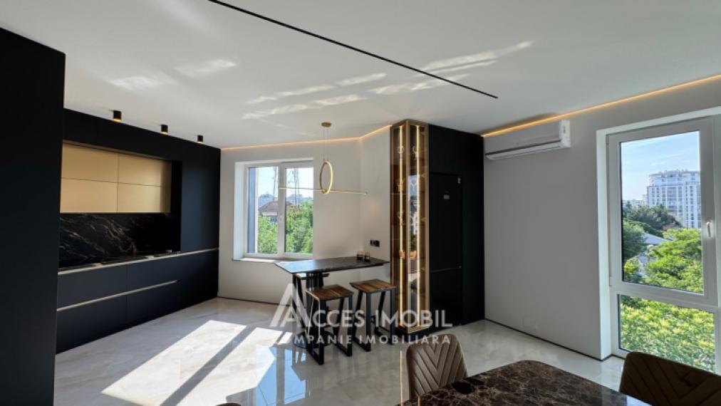 Bloc Nou! Centru, str. Moara Roșie, 3 camere + living. Reparație Premium!: 2