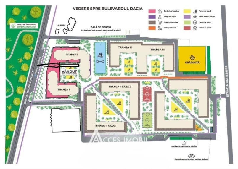 Newton House! Botanica, str. Grădina Botanică, 1 cameră. Variantă Albă!: 4