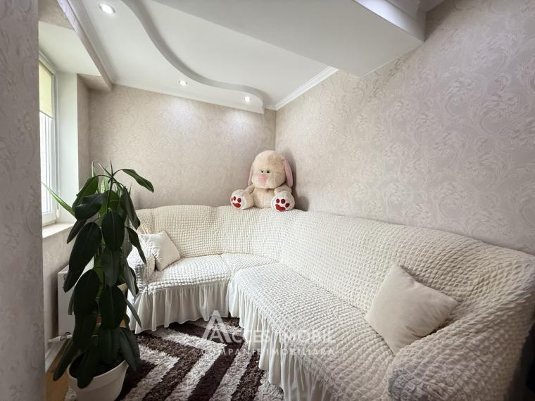 Basconslux! Ciocana, bd. Mircea cel Bătrân, 2 camere + living. Euroreparație!: 8