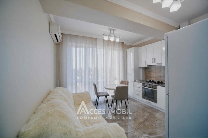 Аренда! Буюканы, ул. Ион Крянгэ, 1 комнатa + гостиная! Евроремонт!: 3