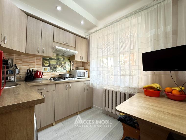 Botanica, Grenoble street, 3 rooms! Euro repair! Middle position! + Storage room!: 6