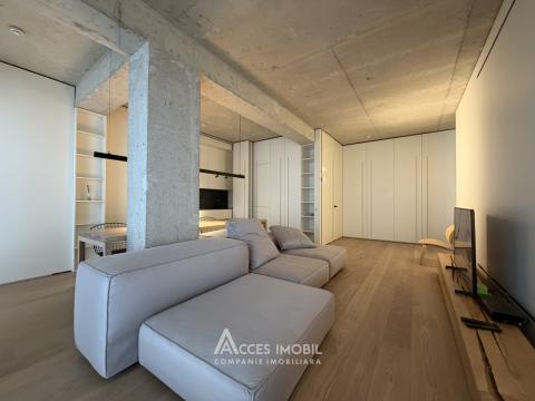 Аренда! Новый блок! Центр, ул. Триколорулуй, 1 комната + гостиная. Eвроремонт!: 4