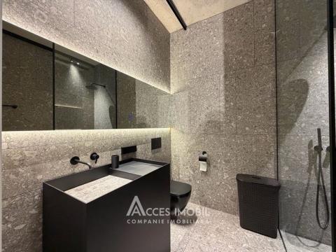 Аренда! Новый блок! Центр, ул. Триколорулуй, 1 комната + гостиная. Eвроремонт!: 12