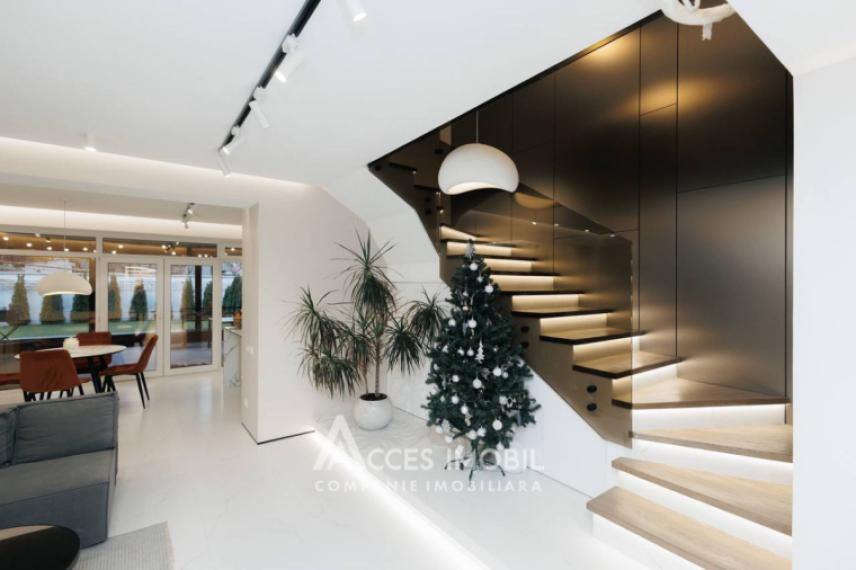 Duplex în 2 nivele! Stăuceni, str. Nucarilor, 200m2 + 3 ari! Euroreparație!: 6