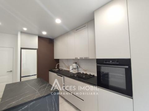 For Rent! New Block! Center, N.Testemitanu street, 1 room + living. Euro Repair!: 2