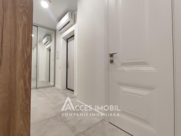 For Rent! New Block! Center, N.Testemitanu street, 1 room + living. Euro Repair!: 6