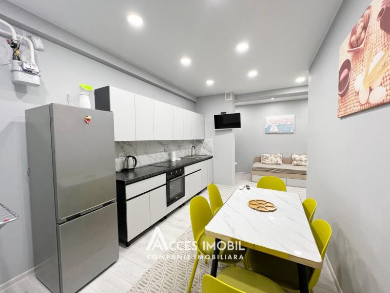 Bloc Nou! str. Cartușa, Durlești, 1 cameră + living. Euroreparație!: 1