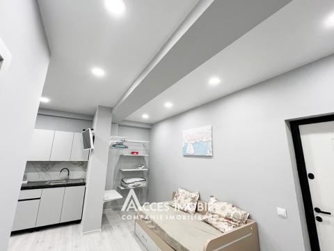 Bloc Nou! str. Cartușa, Durlești, 1 cameră + living. Euroreparație!: 2