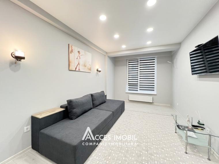 Bloc Nou! str. Cartușa, Durlești, 1 cameră + living. Euroreparație!: 4