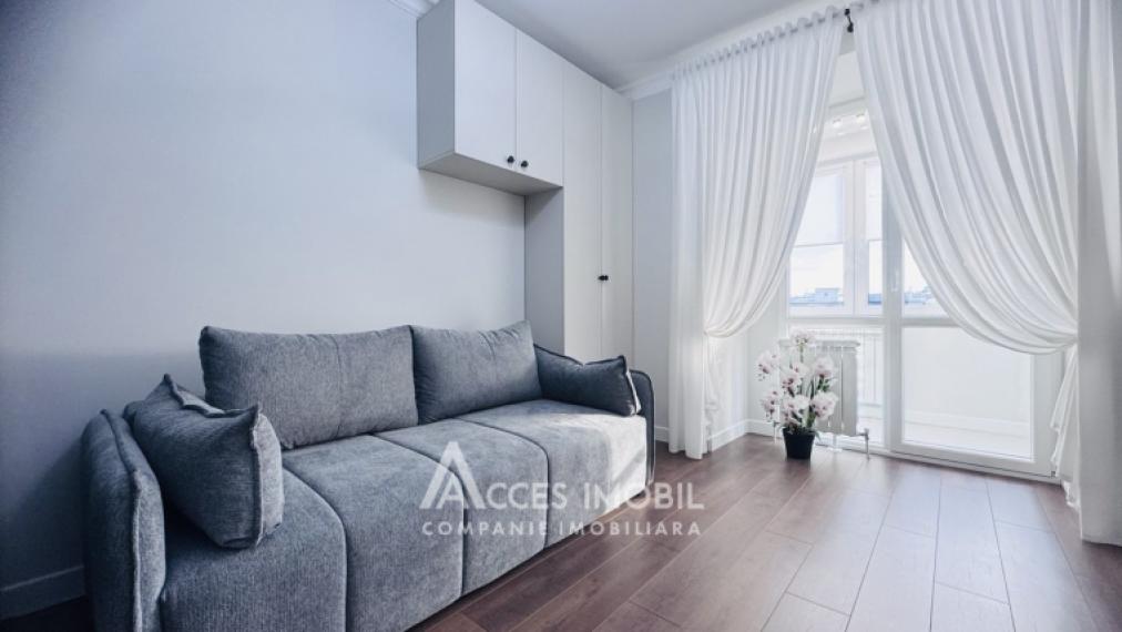 Exfactor! Bloc Nou! Buiucani, str. Ion Buzdugan, 2 camere + living. Euroreparație! Încălzire autonomă!: 2