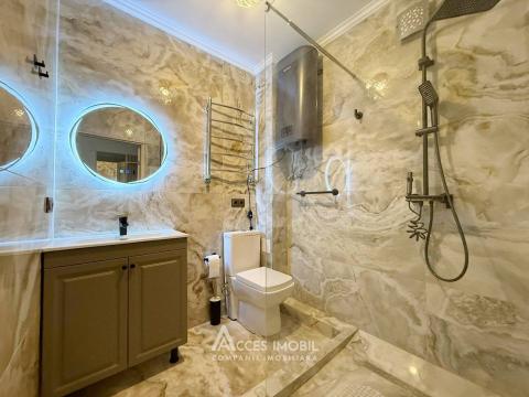 Рышкановка, ул. Думитру Рышкану, 1 комнатa + гостиная. Евроремонт! Середина дома!: 7