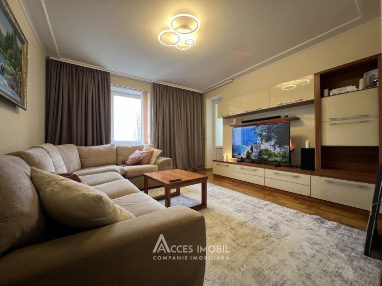 New Block! Buiucani, Onisifor Ghibu street, 2 rooms + living! Euro repair!: 0