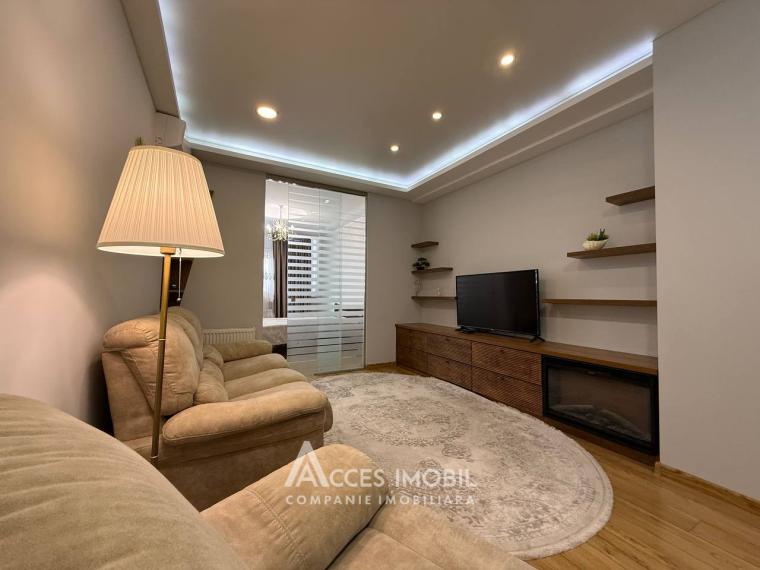 Basconslux! Bloc Nou! Zonă de parc, Centru, str. Melestiu, 2 camere + living! Debara 9m2 inclusă în preț!: 5