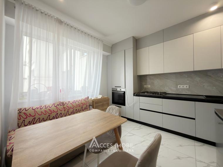 Basconslux! Ciocana, bd. Mircea cel Bătrân, 2 camere + living. Euroreparație!: 3