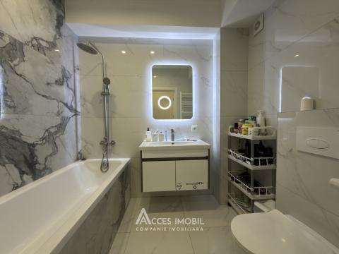 Basconslux! Ciocana, bd. Mircea cel Bătrân, 2 camere + living. Euroreparație!: 8