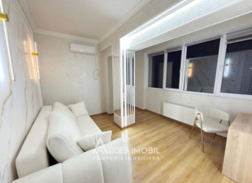 Bloc Nou! Ciocana, bd. Mircea cel Bătrân, 2 camere + living. Euroreparație!: 5