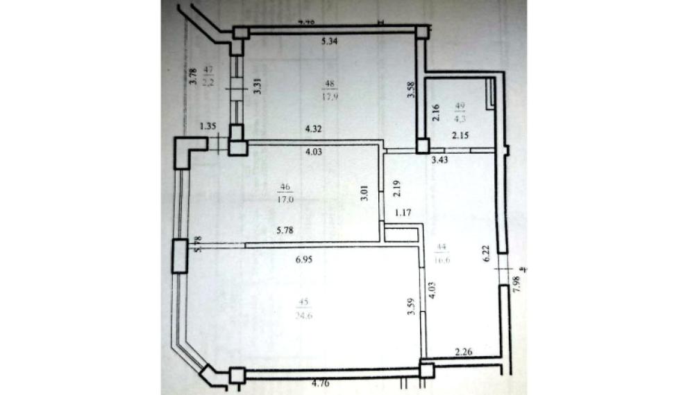Exfactor! Telecentru, str. Pietrarilor, 2 camere + living! Variantă albă!: 7