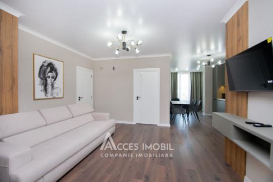 Аренда! Центр! ул. Валя Трандафирилор, 2 комнаты + гостиная. Eвроремонт!: 3