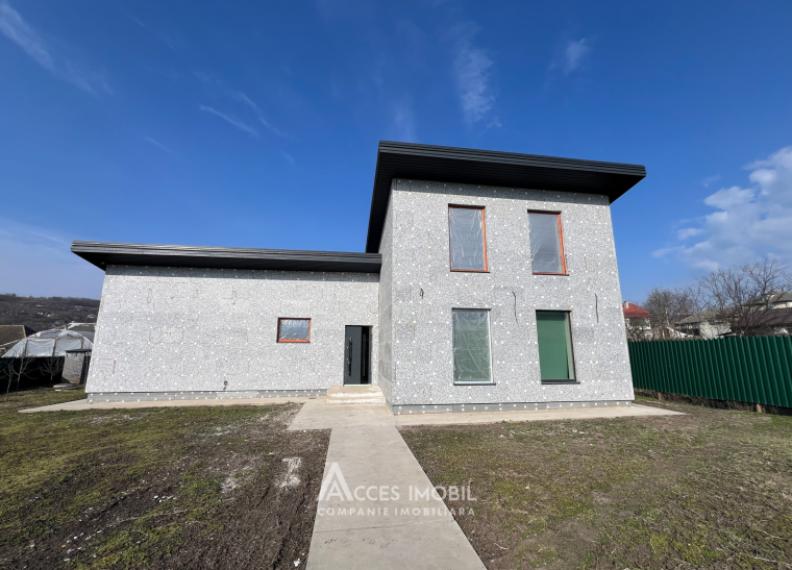 Casă în 2 niveluri! Grătiești, str. Ion Soltîs, 145m2 + 12 ari! Variantă albă!: 0