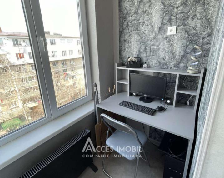 Buiucani, str. Sucevița, 1 cameră + living. Euroreparație!: 4