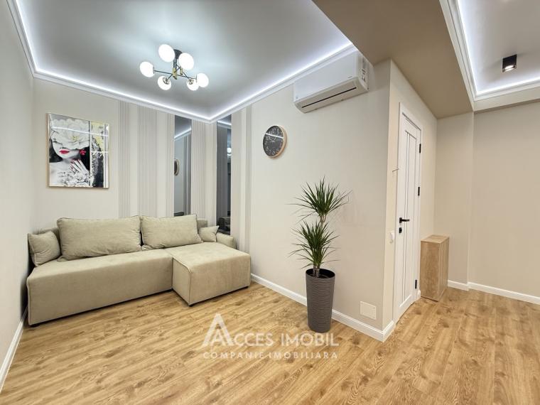 Basconslux! bd. Mircea cel Bătrân, Ciocana, 1 cameră + living. Euroreparație!: 2